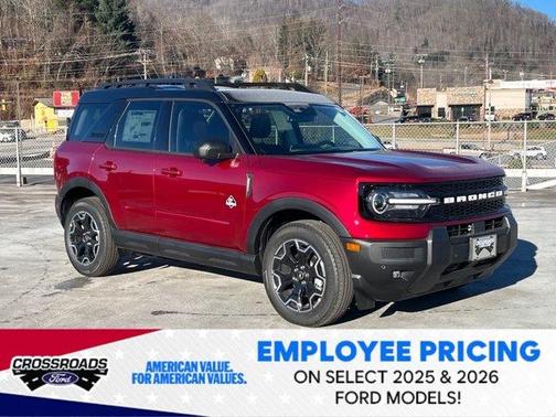 Ruby Red Metallic 2025 Ford Bronco Sport Outer Banks