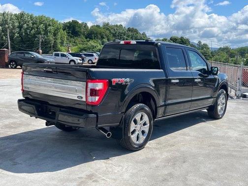 Agate Black Metallic 2022 Ford F-150 Platinum