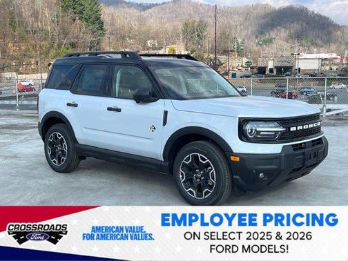 Space White Metallic 2026 Ford Bronco Sport Outer Banks