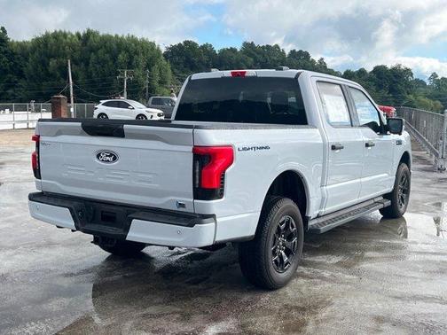 Space White Metallic 2025 Ford F-150 Lightning XLT