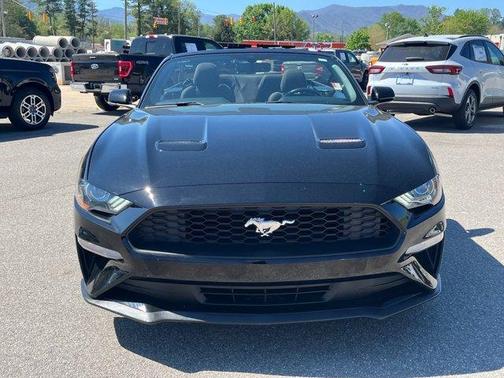 Shadow Black 2018 Ford Mustang EcoBoost