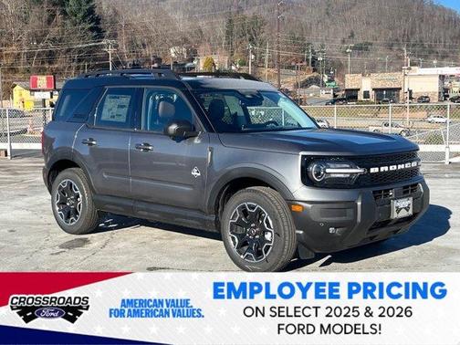 Carbonized Gray Metallic 2025 Ford Bronco Sport Outer Banks