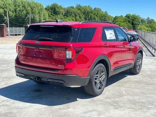 Red Metallic 2026 Ford Explorer ST-Line