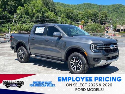 Gray 2026 Ford Ranger Lariat