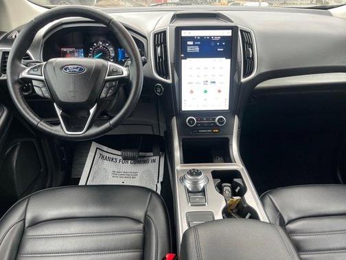 Agate Black Metallic 2023 Ford Edge SEL