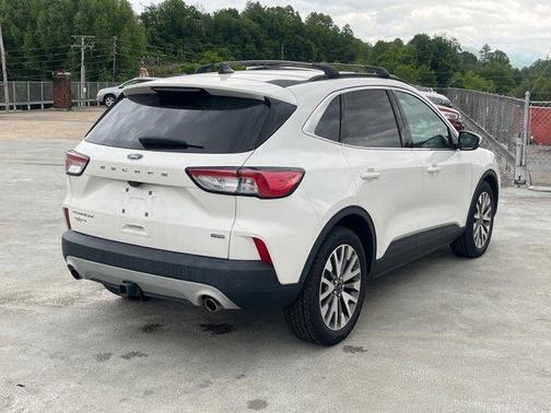 Star White 2022 Ford Escape Titanium Hybrid