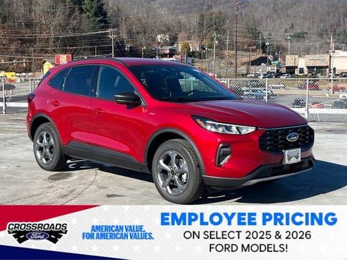 Rapid Red Metallic Tinted Clearcoat 2026 Ford Escape ST-Line