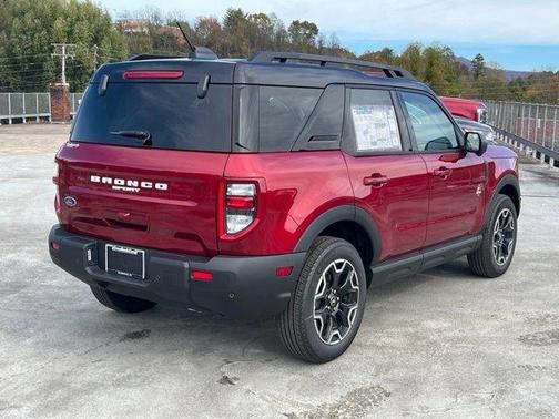 Ruby Red Metallic Tinted Clearcoat 2025 Ford Bronco Sport Outer Banks