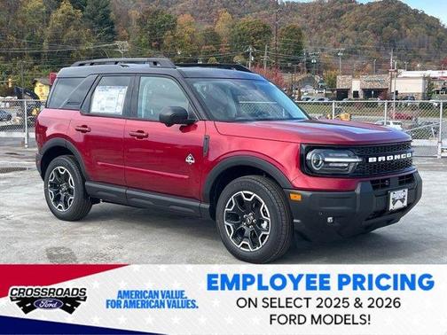Ruby Red Metallic Tinted Clearcoat 2025 Ford Bronco Sport Outer Banks