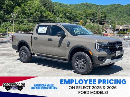 Gray 2026 Ford Ranger XLT