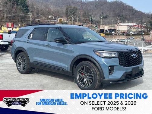 Vapor Blue 2026 Ford Explorer ST-Line