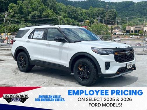 Star White 2026 Ford Explorer Tremor