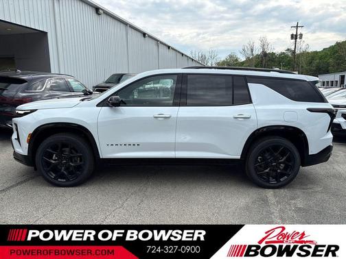 Polar White 2026 Chevrolet Traverse RS