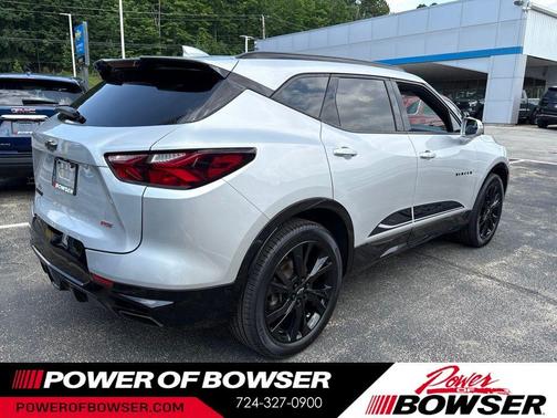 Silver Ice Metallic 2020 Chevrolet Blazer RS