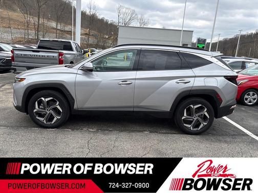 Shimmering Silver 2022 Hyundai TUCSON Hybrid Limited
