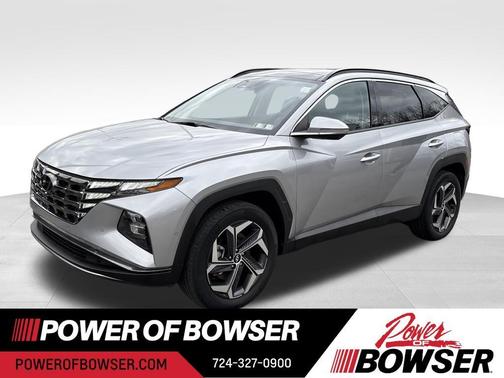 Shimmering Silver 2022 Hyundai TUCSON Hybrid Limited