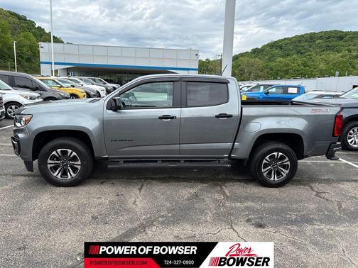 Satin Steel Metallic 2022 Chevrolet Colorado Z71