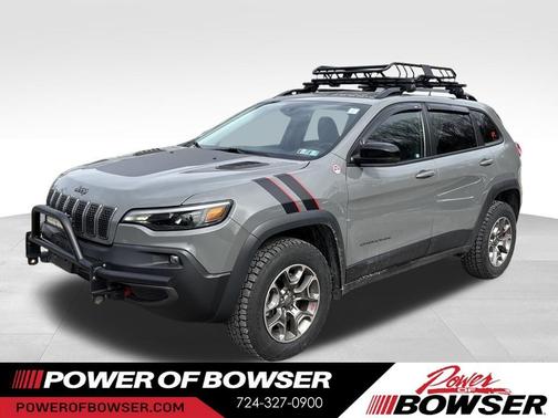 Sting Gray Clearcoat 2022 Jeep Cherokee Trailhawk