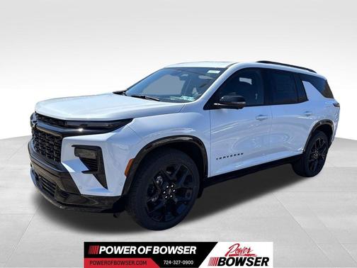 Polar White 2026 Chevrolet Traverse RS