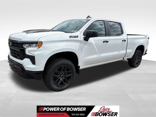Summit White 2026 Chevrolet Silverado 1500 LT Trail Boss