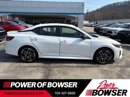 Aspen White 2024 Nissan Sentra SR