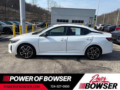 Aspen White 2024 Nissan Sentra SR