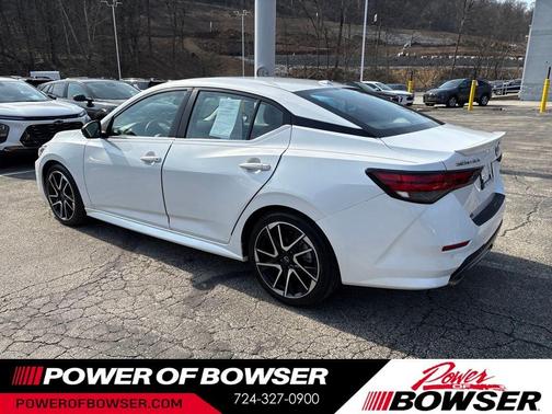Aspen White 2024 Nissan Sentra SR
