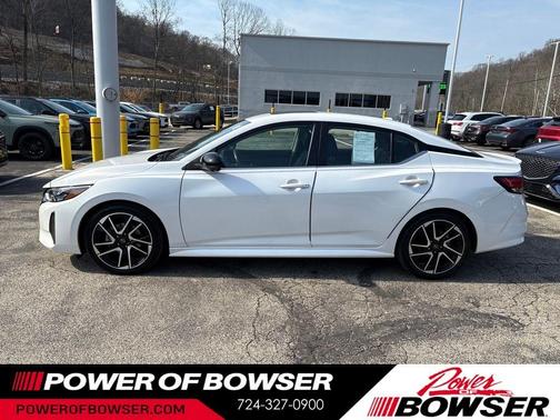 Aspen White 2024 Nissan Sentra SR