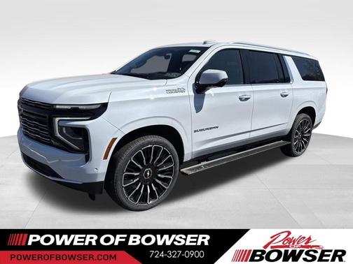 Polar White 2026 Chevrolet Suburban High Country