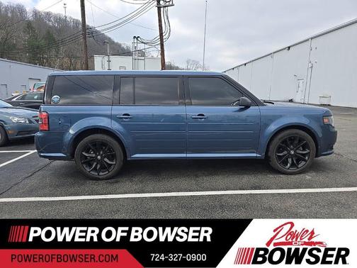 Blue Metallic 2018 Ford Flex SE