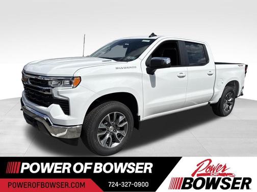 Summit White 2026 Chevrolet Silverado 1500 LT