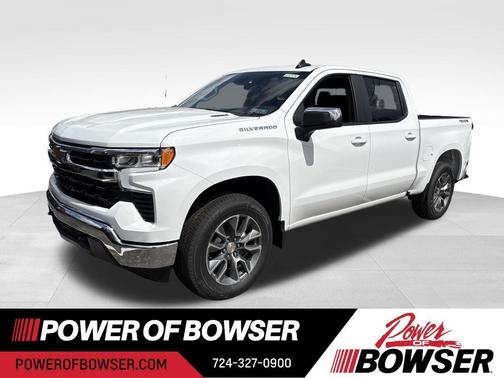 Summit White 2026 Chevrolet Silverado 1500 LT