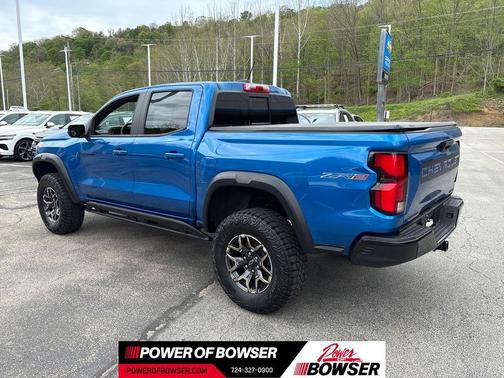 Glacier Blue Metallic 2024 Chevrolet Colorado ZR2