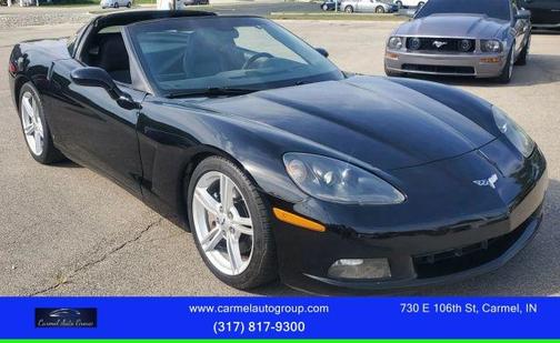 Black 2008 Chevrolet Corvette