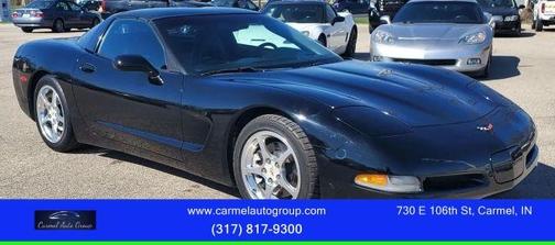 Black 2004 Chevrolet Corvette Base
