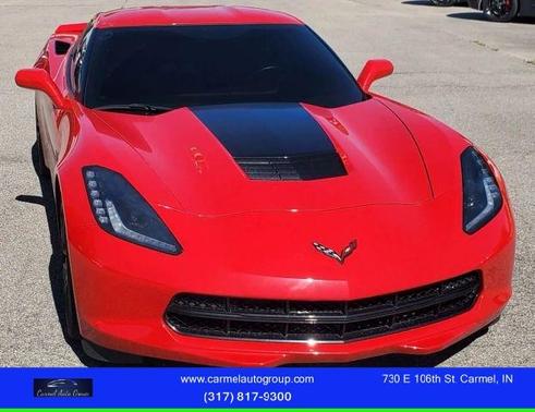 Red 2017 Chevrolet Corvette Stingray Z51