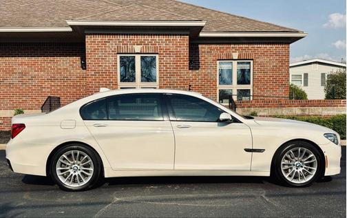 White 2013 BMW 750 Li