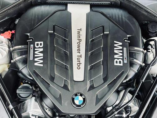 White 2013 BMW 750 Li