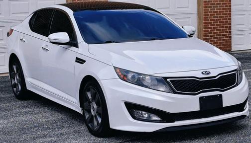 Snow White Pearl 2012 Kia Optima SX