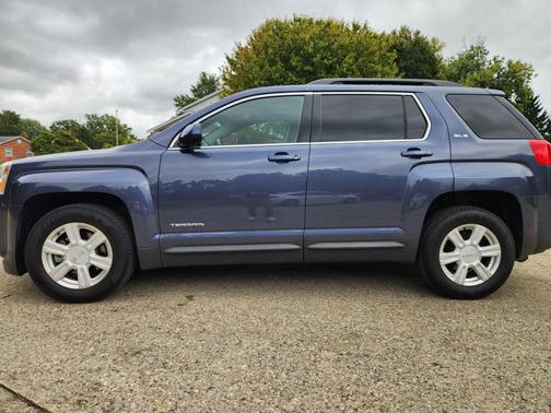 Atlantis Blue Metallic 2014 GMC Terrain SLE-2