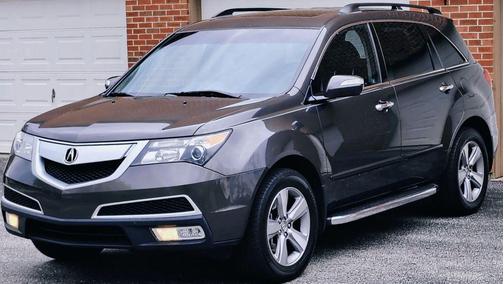 Gray 2011 Acura MDX 3.7L Technology