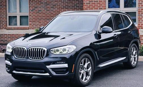 Black 2020 BMW X3 xDrive30i