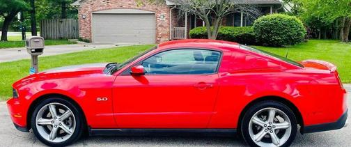 Red 2011 Ford Mustang GT Premium
