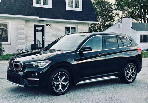 Black 2018 BMW X1 xDrive28i