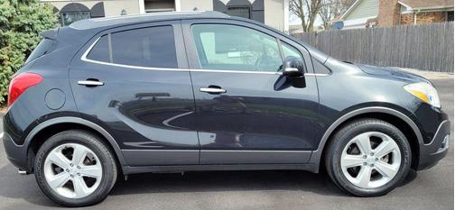 Carbon Black Metallic 2015 Buick Encore Leather