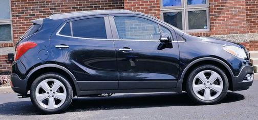 Carbon Black Metallic 2015 Buick Encore Leather