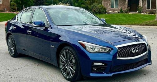 Blue 2017 INFINITI Q50 3.0t RED SPORT 400