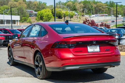 Radiant Red 2026 Honda Accord Hybrid Sport