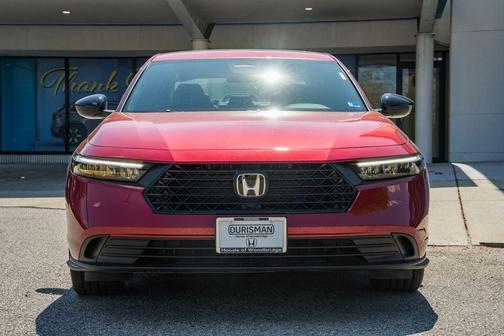 Radiant Red 2026 Honda Accord Hybrid Sport