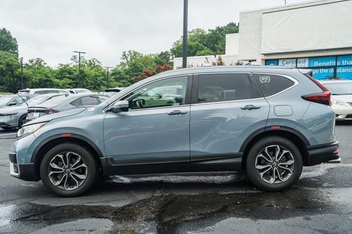 Gray Pearl 2021 Honda CR-V AWD EX-L